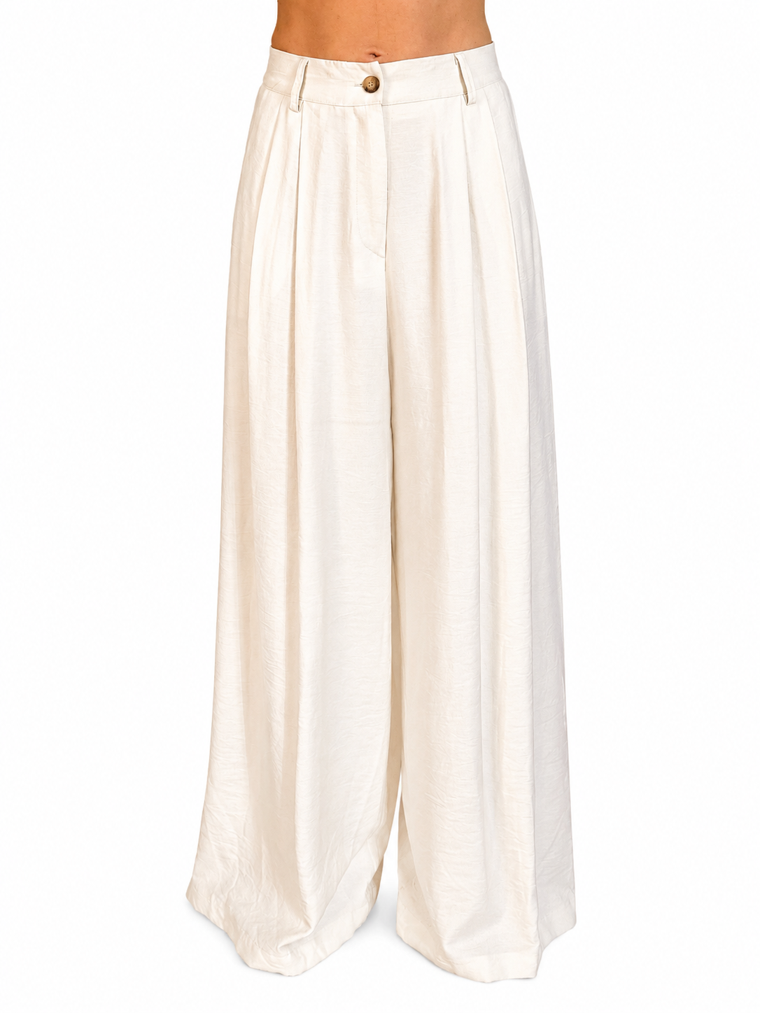 Sommerset Susy Mix (cremefarbene Bluse+ Wideleg-Hose)