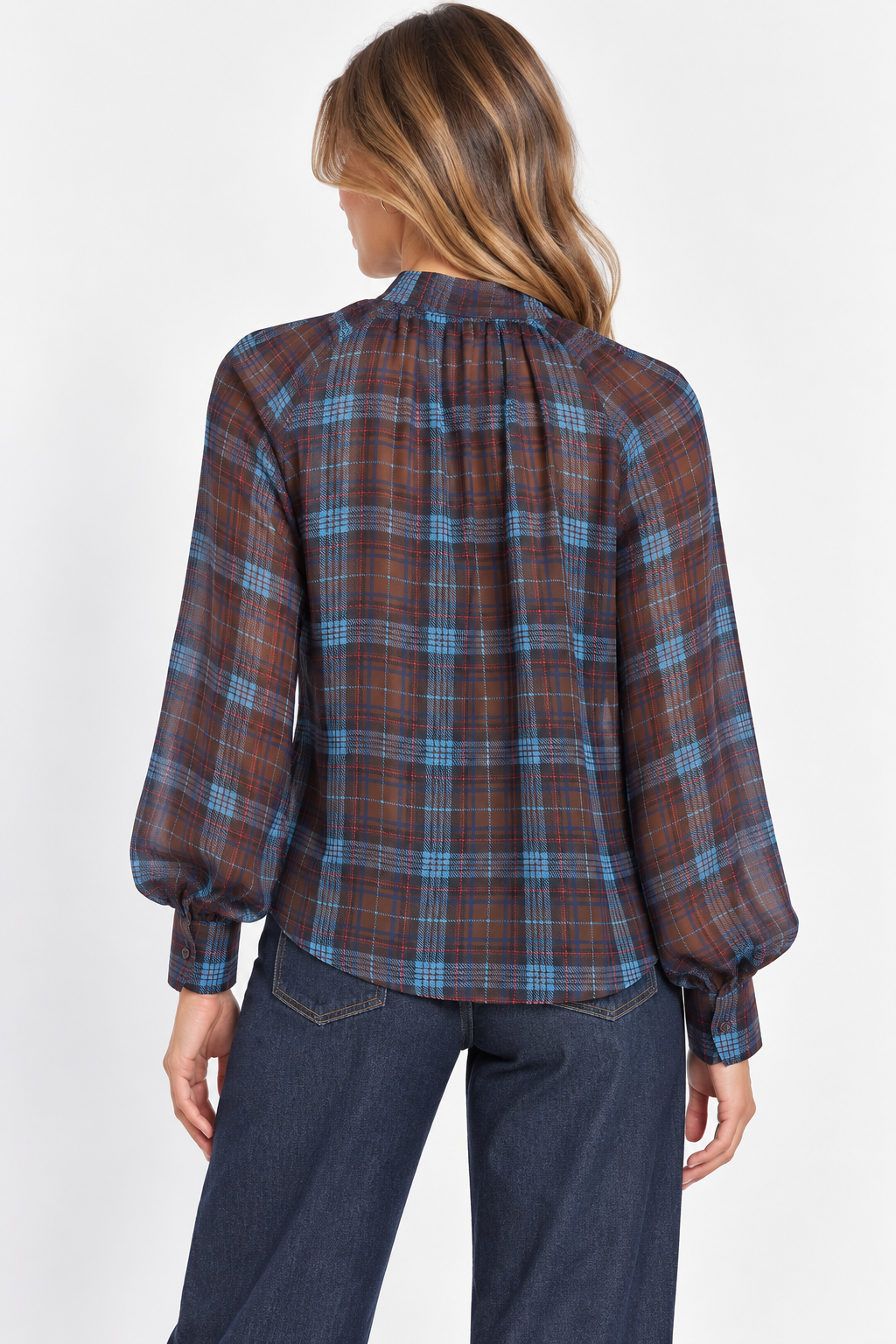 Bluse mit Schleifen-Detail