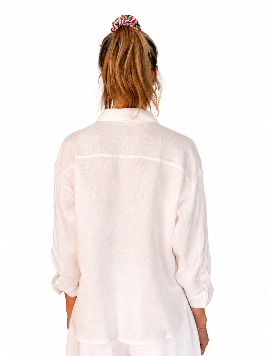 Leinen-Bluse versch. Farben Tensione In