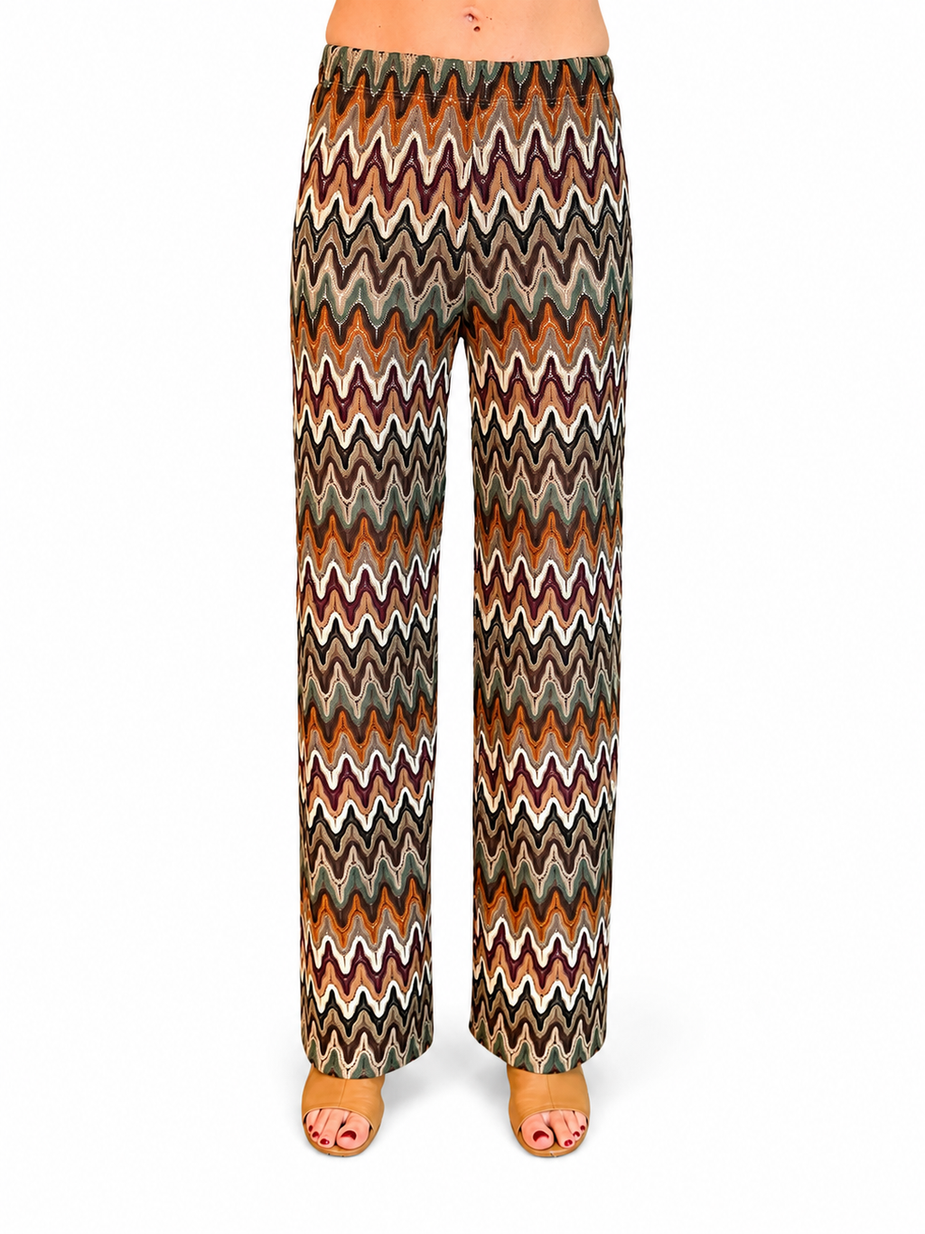 Sommerhose mit Chevron-Muster Susy Mix