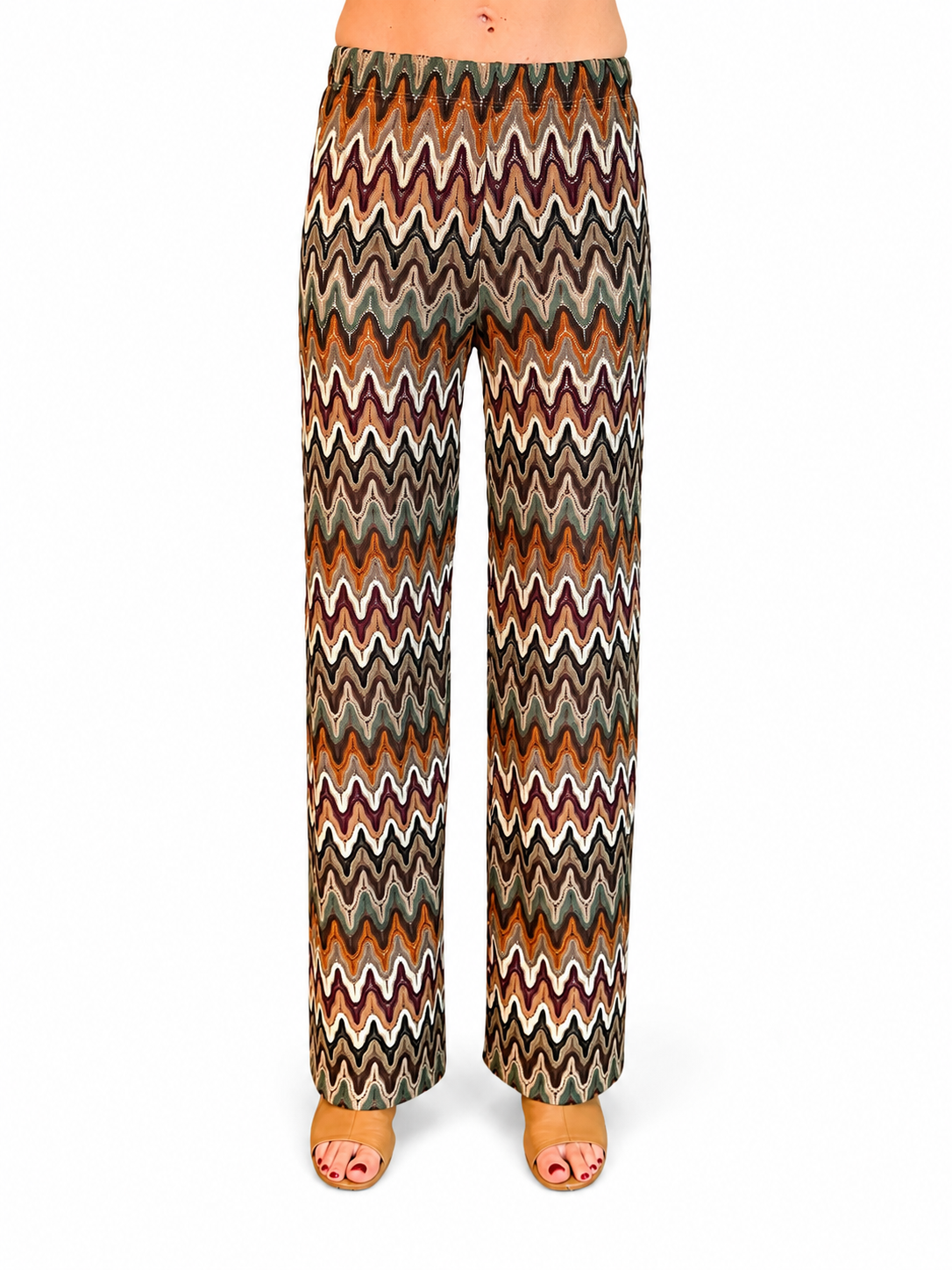 Sommerhose mit Chevron-Muster Susy Mix