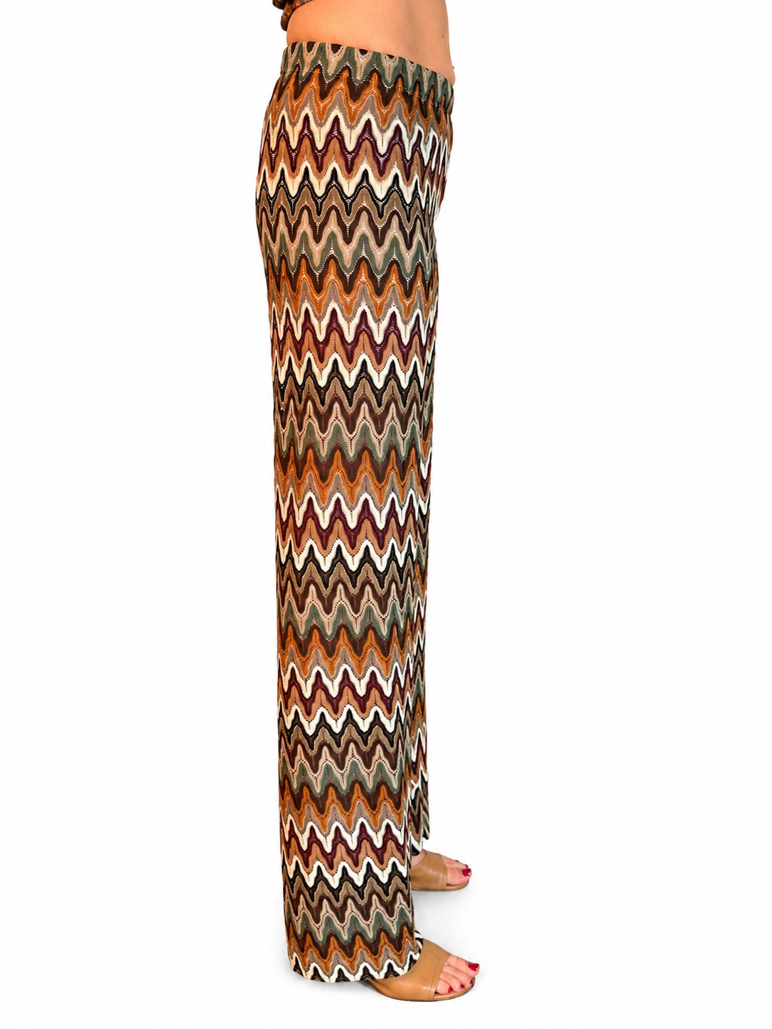 Sommerhose mit Chevron-Muster Susy Mix