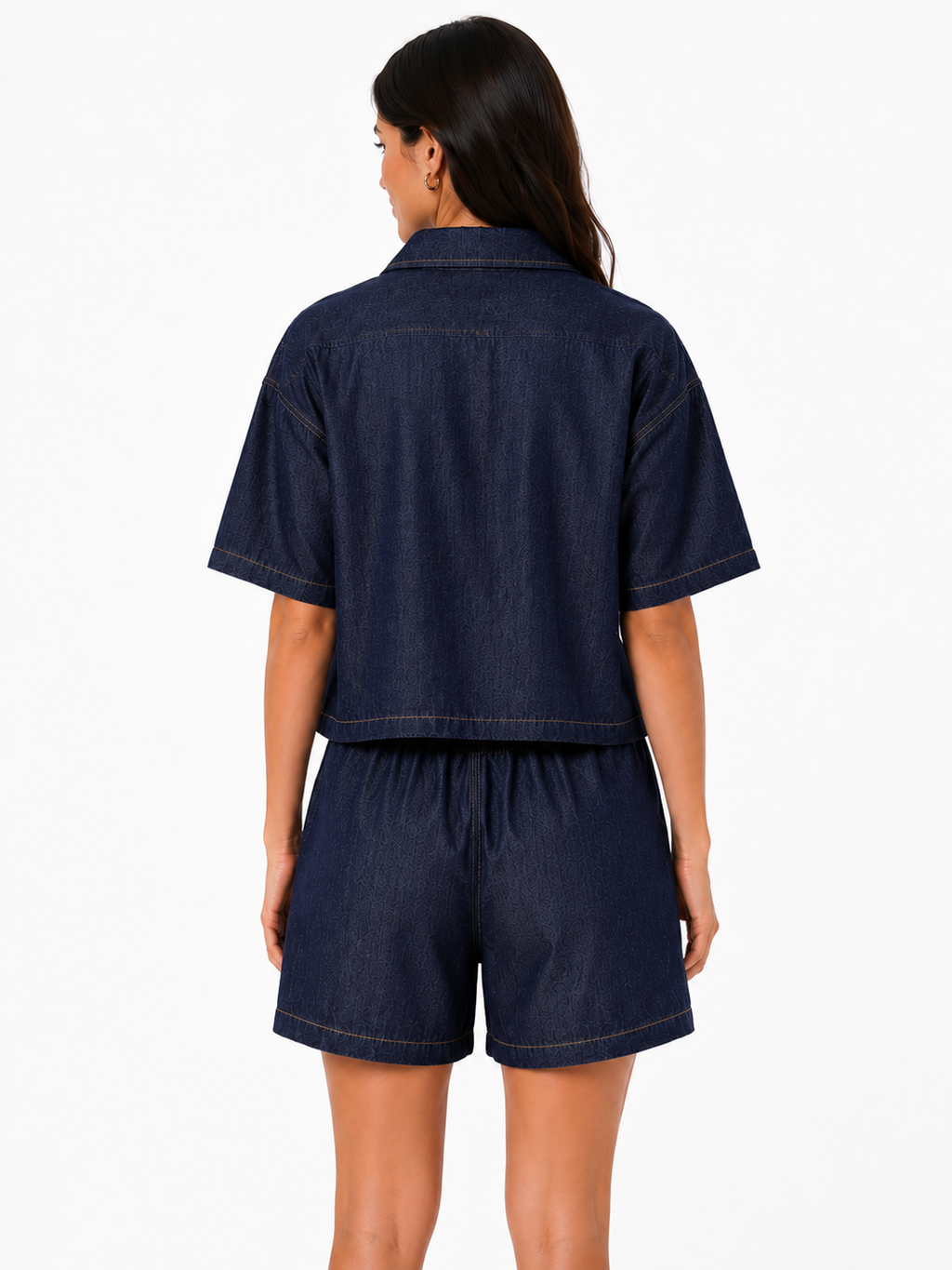 Denim-Set Susy Mix (Shorts+Hemd)