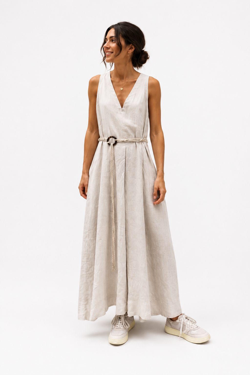 Leinen-Kleid Lumina