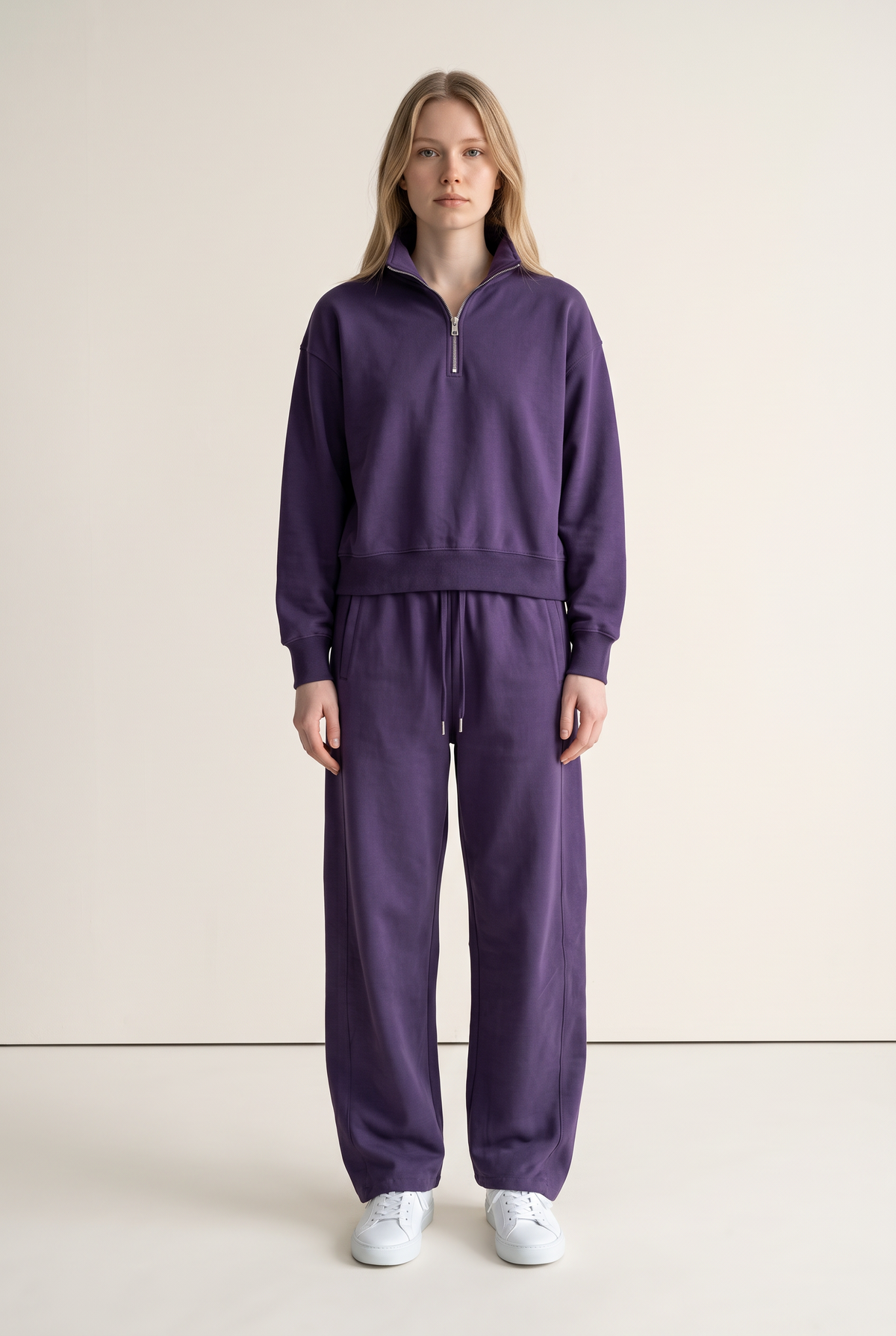 Sweatshirt mit Zip