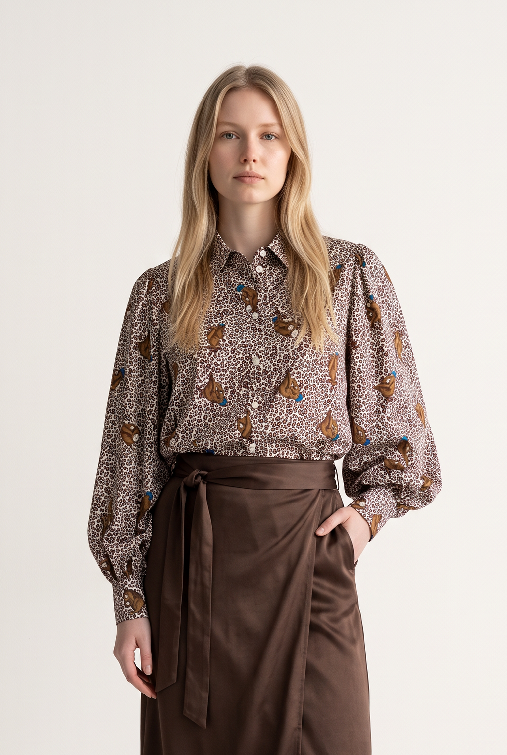 Statement Bluse Monkey