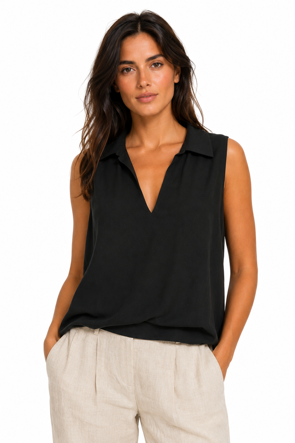 Leichte Baumwollbluse